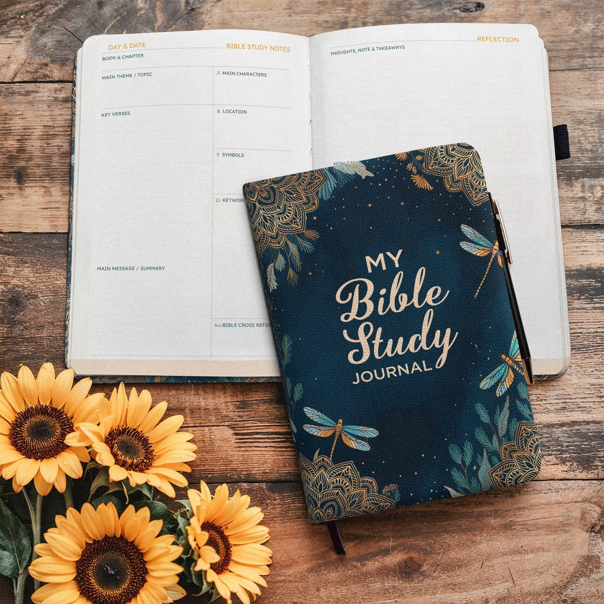Sunday Scripture Journal Prayer Journals with Bible Verses | Prayous