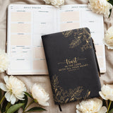 "Emunah Bat" - Proverbs 3:5 Leather Prayer Journal