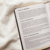 "Emunah Bat" - Proverbs 3:5 Leather Prayer Journal