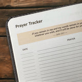 "Ish Derech" - Proverbs 3:6 Leather Prayer Journal