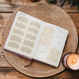 "Dmamah" - Psalm 46:10 Leather Prayer Journal