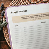 "Dmamah" - Psalm 46:10 Leather Prayer Journal