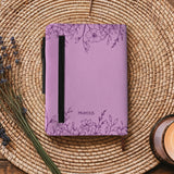 "Dmamah" - Psalm 46:10 Leather Prayer Journal