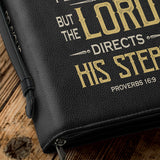 "Ezrah" - Proverbs 16:9 Bible Cover