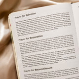 "Gevurah" - Joshua 1:9 Leather Prayer Journal