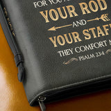 "Immanu" - Psalm 23:4 Bible Cover