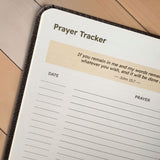 "Tzaddik" - 1 Timothy 6:11 Leather Prayer Journal
