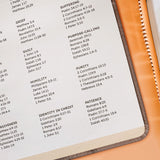 "Ish Emunah" - 1 Timothy 6:11 Leather Prayer Journal