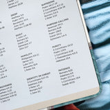 "Lev Shalem" - Proverbs 3:5 Leather Prayer Journal