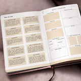 "Lev Tikvah" - Proverbs 3:5 Leather Prayer Journal