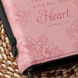 "Lev Tikvah" - Proverbs 3:5 Bible Cover